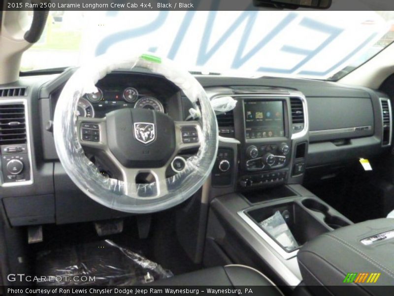 Black / Black 2015 Ram 2500 Laramie Longhorn Crew Cab 4x4