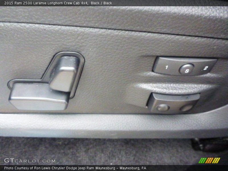 Controls of 2015 2500 Laramie Longhorn Crew Cab 4x4