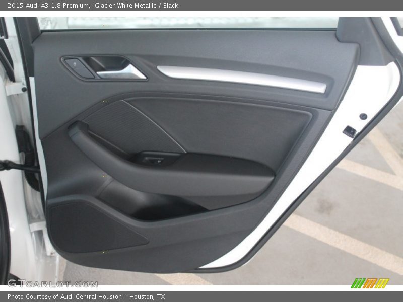 Glacier White Metallic / Black 2015 Audi A3 1.8 Premium