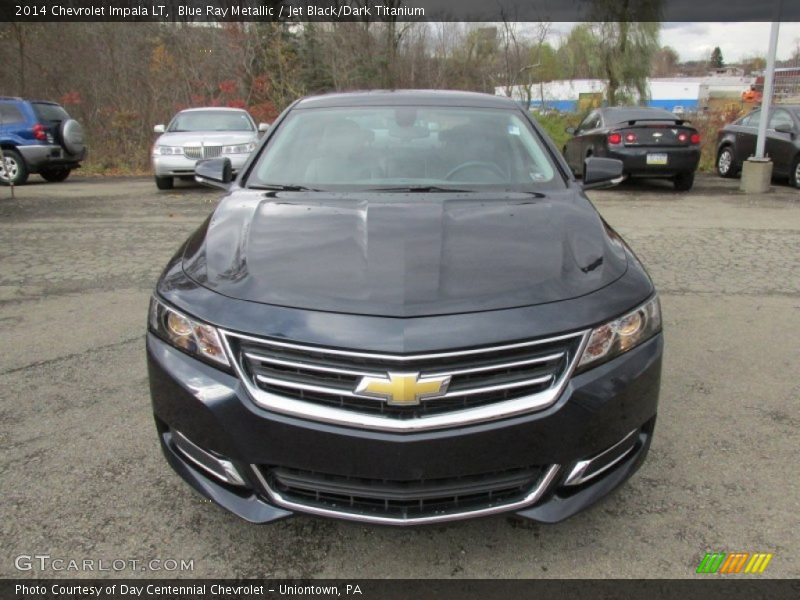 Blue Ray Metallic / Jet Black/Dark Titanium 2014 Chevrolet Impala LT