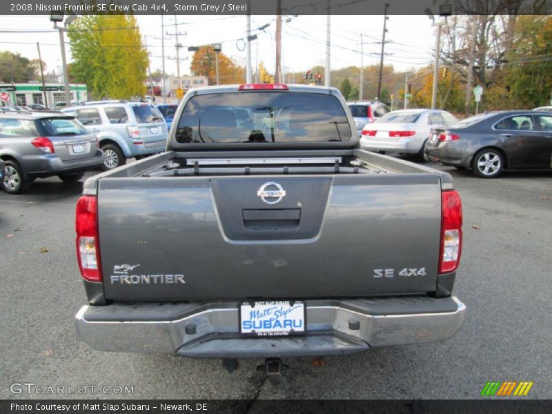 Storm Grey / Steel 2008 Nissan Frontier SE Crew Cab 4x4