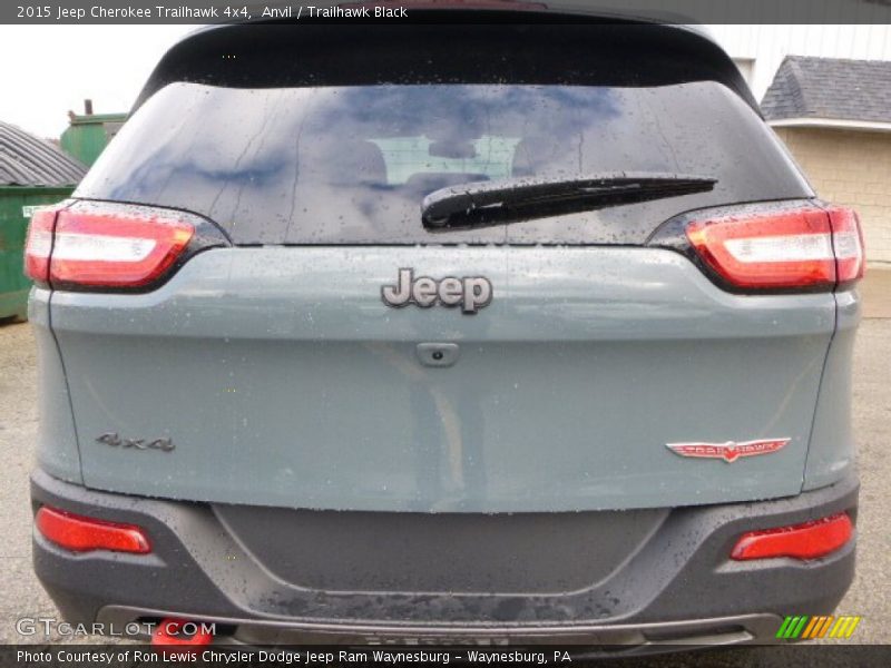 Anvil / Trailhawk Black 2015 Jeep Cherokee Trailhawk 4x4