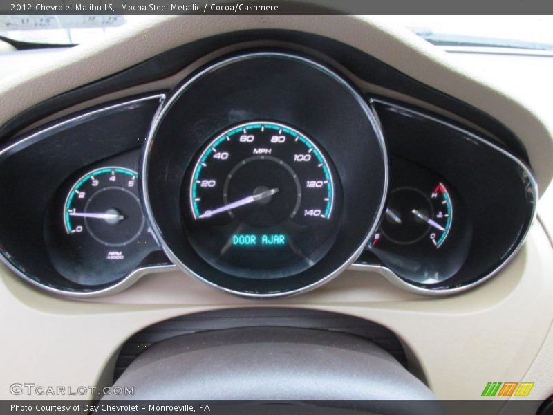 Mocha Steel Metallic / Cocoa/Cashmere 2012 Chevrolet Malibu LS
