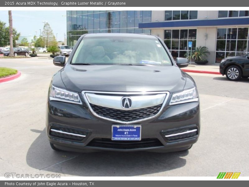 Graphite Luster Metallic / Graystone 2015 Acura MDX Technology