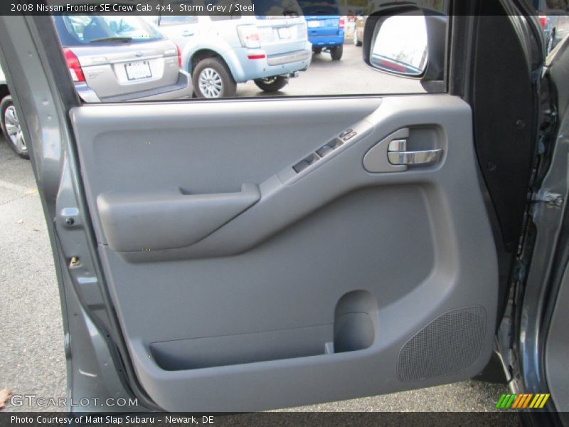 Storm Grey / Steel 2008 Nissan Frontier SE Crew Cab 4x4