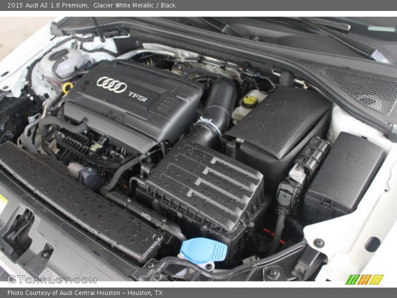 Glacier White Metallic / Black 2015 Audi A3 1.8 Premium