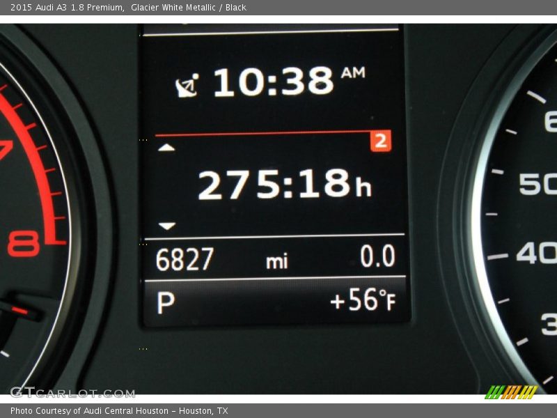 Glacier White Metallic / Black 2015 Audi A3 1.8 Premium