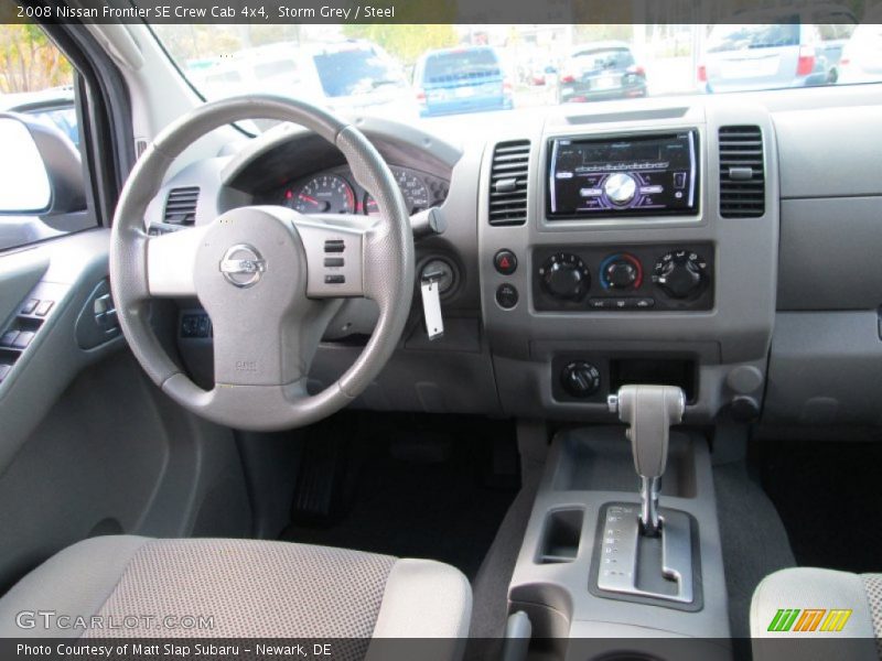 Storm Grey / Steel 2008 Nissan Frontier SE Crew Cab 4x4