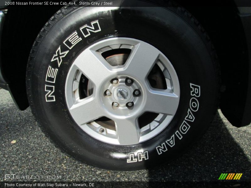 Storm Grey / Steel 2008 Nissan Frontier SE Crew Cab 4x4