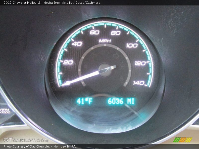 Mocha Steel Metallic / Cocoa/Cashmere 2012 Chevrolet Malibu LS
