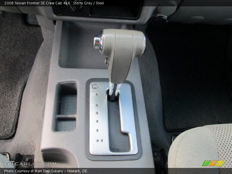 Storm Grey / Steel 2008 Nissan Frontier SE Crew Cab 4x4