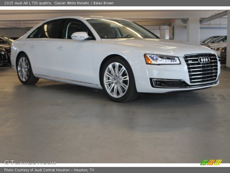 Front 3/4 View of 2015 A8 L TDI quattro