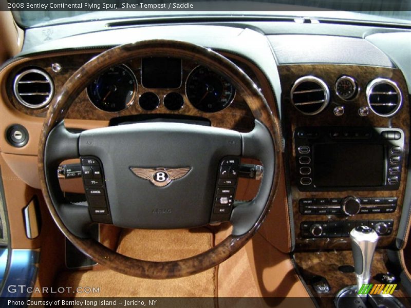 Silver Tempest / Saddle 2008 Bentley Continental Flying Spur