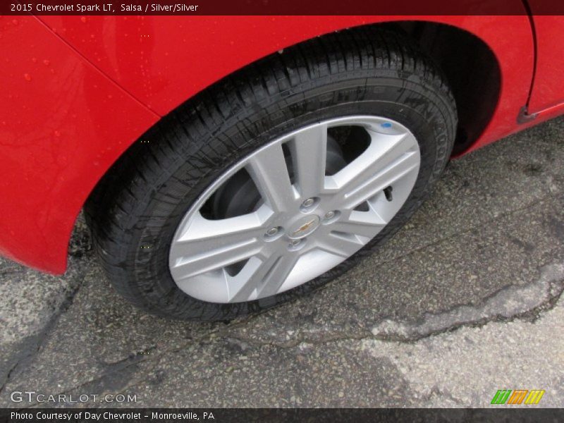 Salsa / Silver/Silver 2015 Chevrolet Spark LT