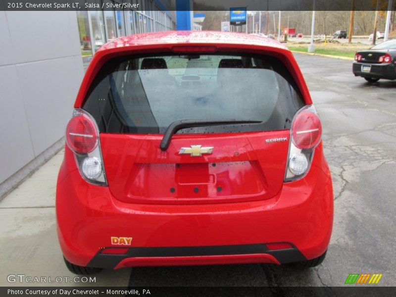 Salsa / Silver/Silver 2015 Chevrolet Spark LT