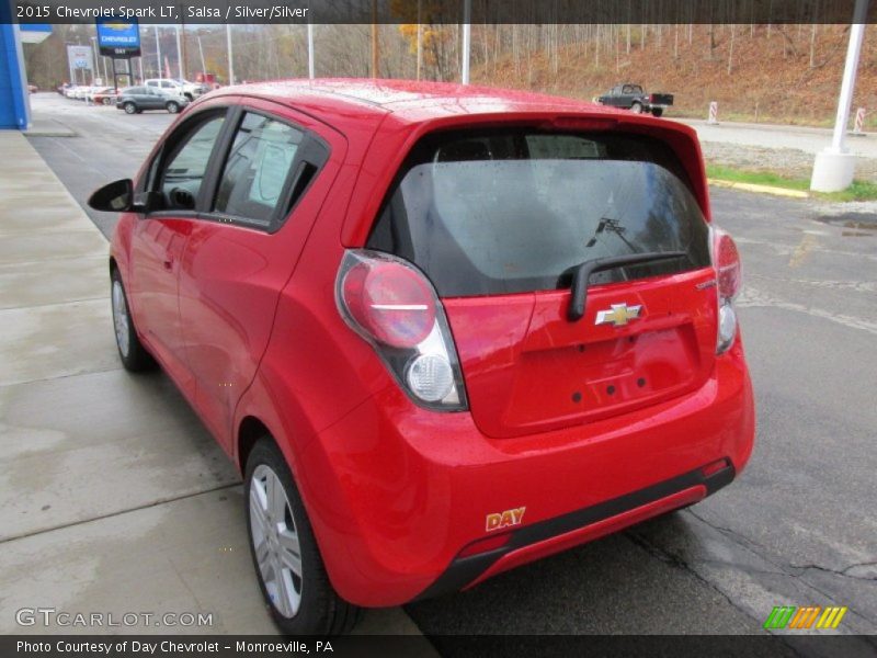 Salsa / Silver/Silver 2015 Chevrolet Spark LT