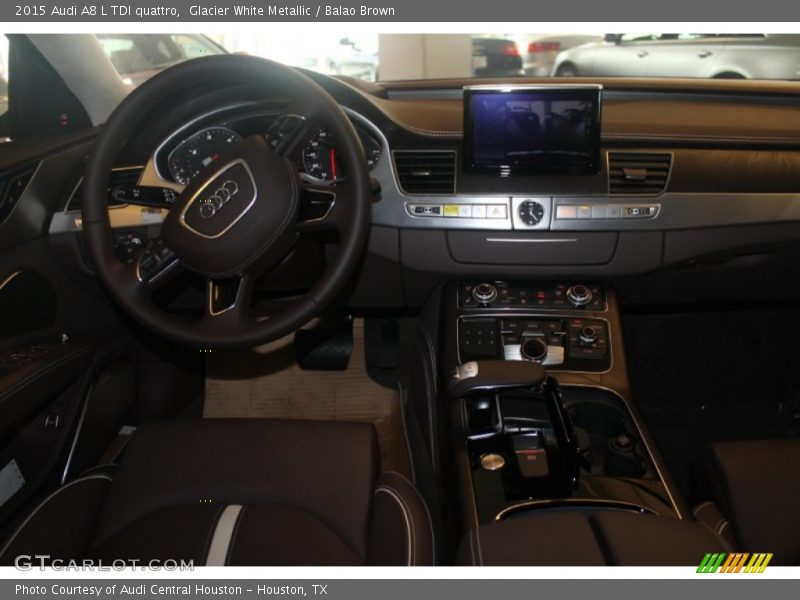 Dashboard of 2015 A8 L TDI quattro