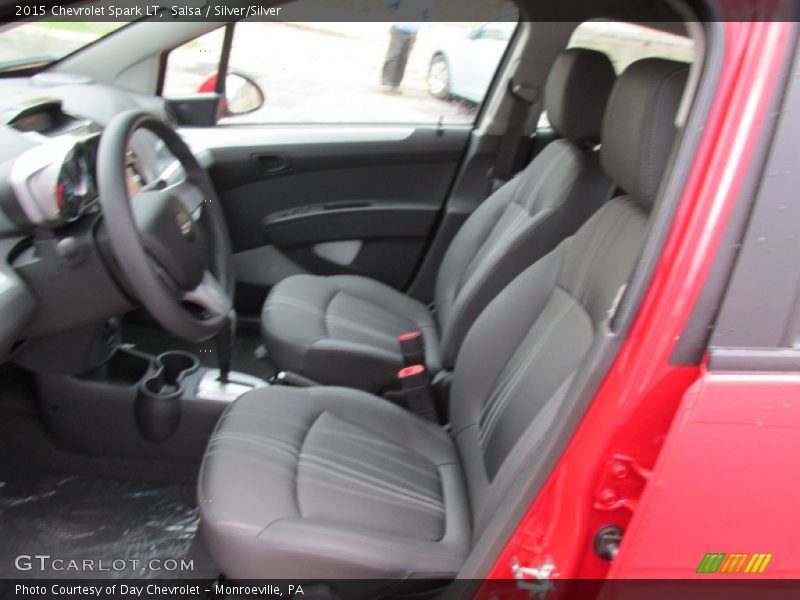 Salsa / Silver/Silver 2015 Chevrolet Spark LT