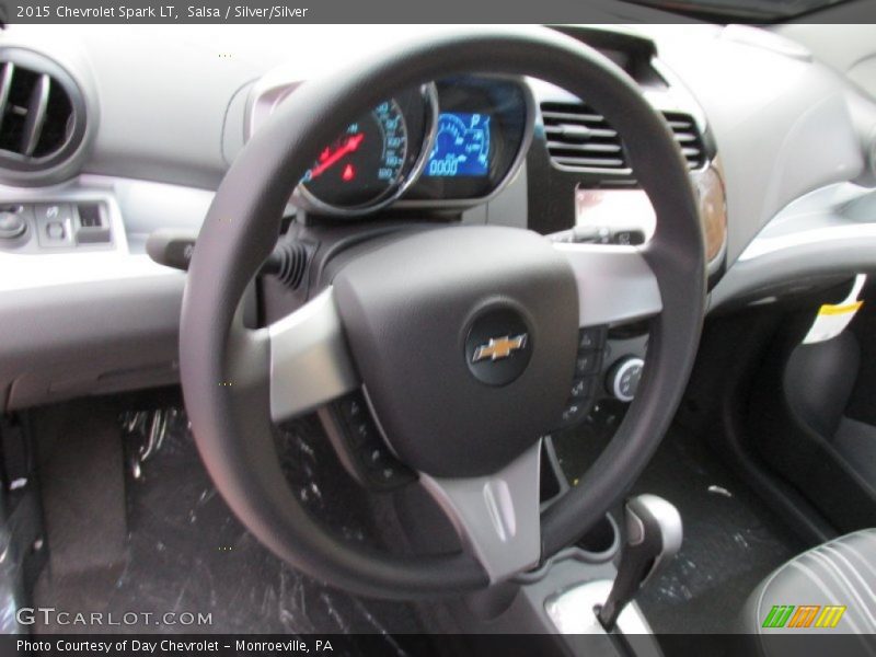 Salsa / Silver/Silver 2015 Chevrolet Spark LT