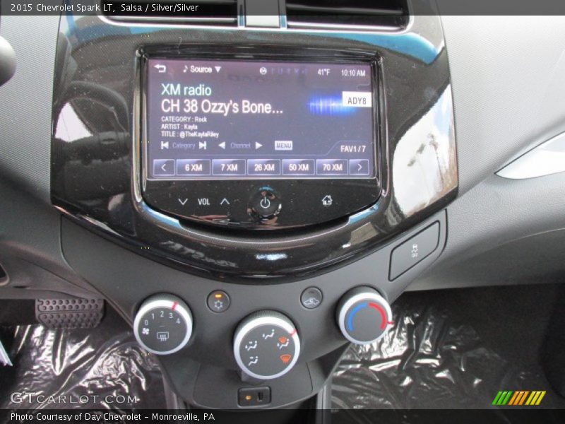 Salsa / Silver/Silver 2015 Chevrolet Spark LT