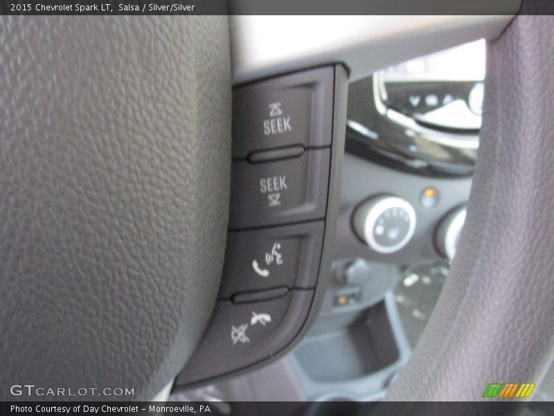 Salsa / Silver/Silver 2015 Chevrolet Spark LT