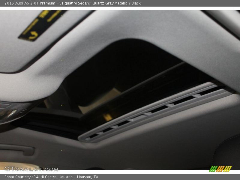 Quartz Gray Metallic / Black 2015 Audi A6 2.0T Premium Plus quattro Sedan
