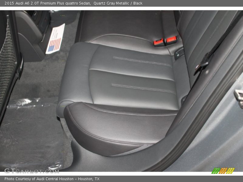 Quartz Gray Metallic / Black 2015 Audi A6 2.0T Premium Plus quattro Sedan