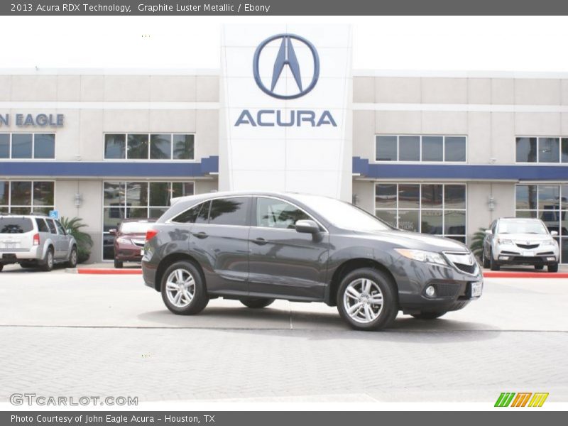 Graphite Luster Metallic / Ebony 2013 Acura RDX Technology