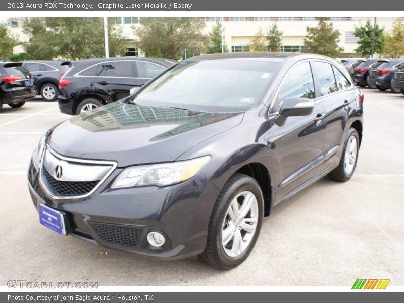 Graphite Luster Metallic / Ebony 2013 Acura RDX Technology