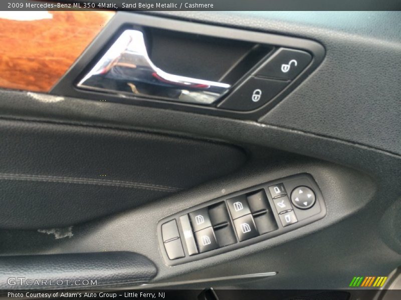 Sand Beige Metallic / Cashmere 2009 Mercedes-Benz ML 350 4Matic