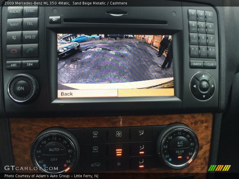 Sand Beige Metallic / Cashmere 2009 Mercedes-Benz ML 350 4Matic
