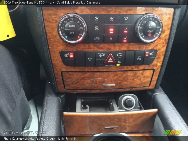 Sand Beige Metallic / Cashmere 2009 Mercedes-Benz ML 350 4Matic
