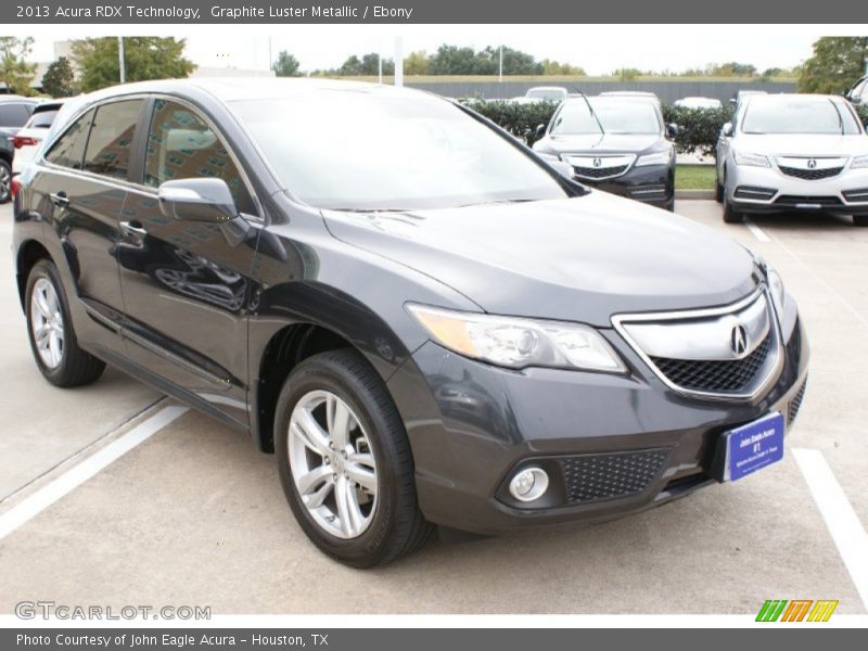 Graphite Luster Metallic / Ebony 2013 Acura RDX Technology