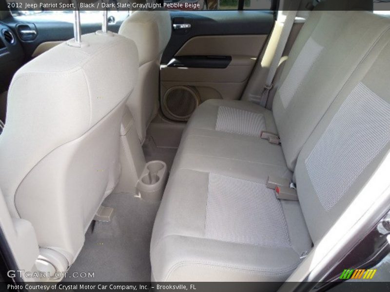 Black / Dark Slate Gray/Light Pebble Beige 2012 Jeep Patriot Sport