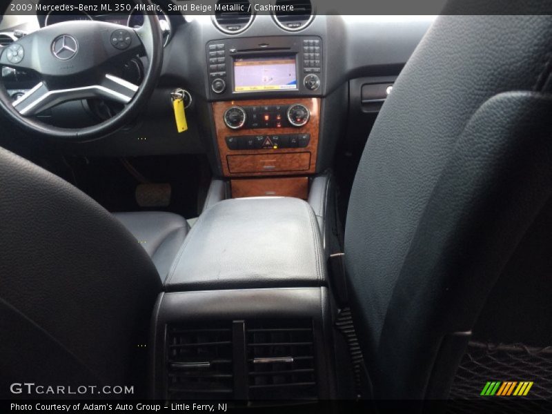 Sand Beige Metallic / Cashmere 2009 Mercedes-Benz ML 350 4Matic