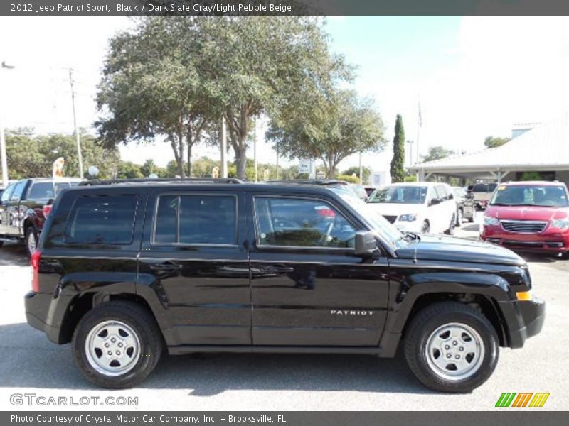 Black / Dark Slate Gray/Light Pebble Beige 2012 Jeep Patriot Sport