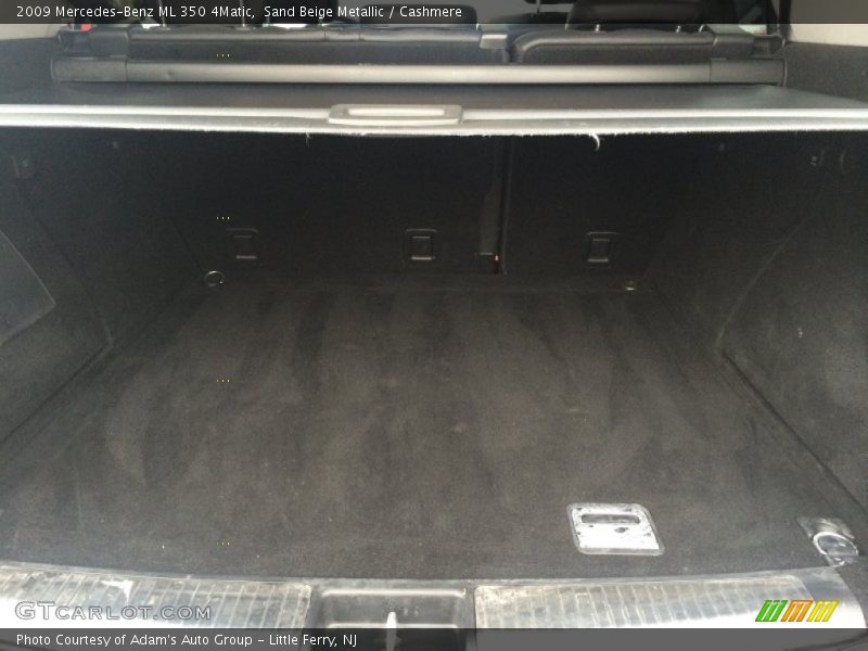 Sand Beige Metallic / Cashmere 2009 Mercedes-Benz ML 350 4Matic