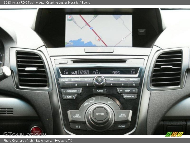 Graphite Luster Metallic / Ebony 2013 Acura RDX Technology