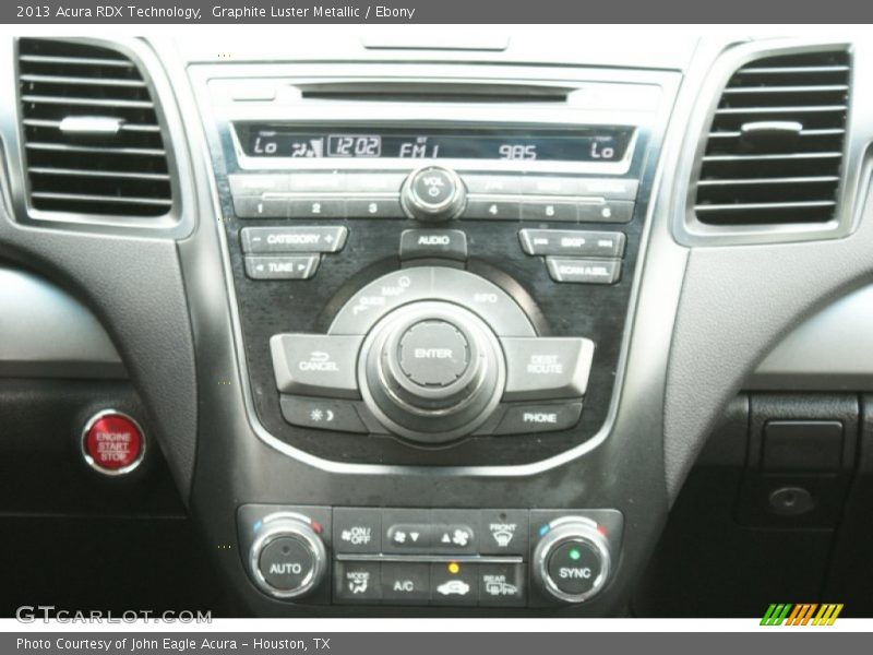 Graphite Luster Metallic / Ebony 2013 Acura RDX Technology