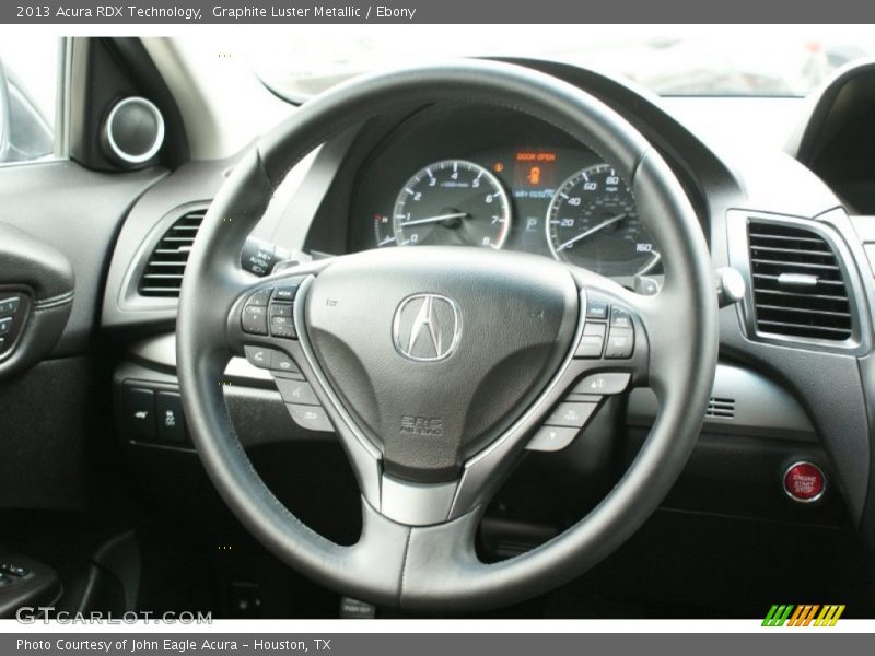 Graphite Luster Metallic / Ebony 2013 Acura RDX Technology