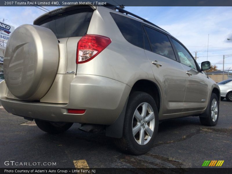 Savannah Metallic / Taupe 2007 Toyota RAV4 Limited 4WD