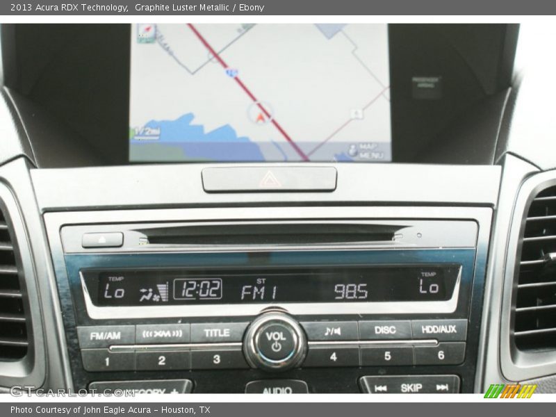Graphite Luster Metallic / Ebony 2013 Acura RDX Technology