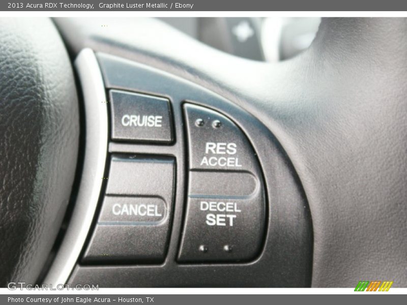 Graphite Luster Metallic / Ebony 2013 Acura RDX Technology