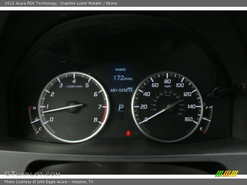 Graphite Luster Metallic / Ebony 2013 Acura RDX Technology