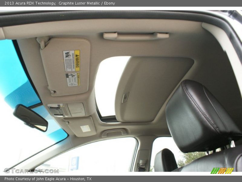 Graphite Luster Metallic / Ebony 2013 Acura RDX Technology