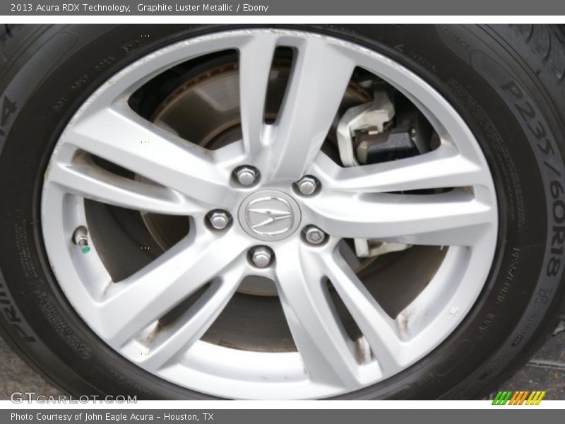 Graphite Luster Metallic / Ebony 2013 Acura RDX Technology
