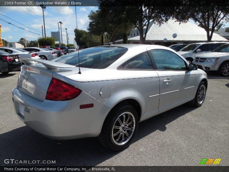 Quicksilver Metallic / Ebony 2009 Pontiac G5