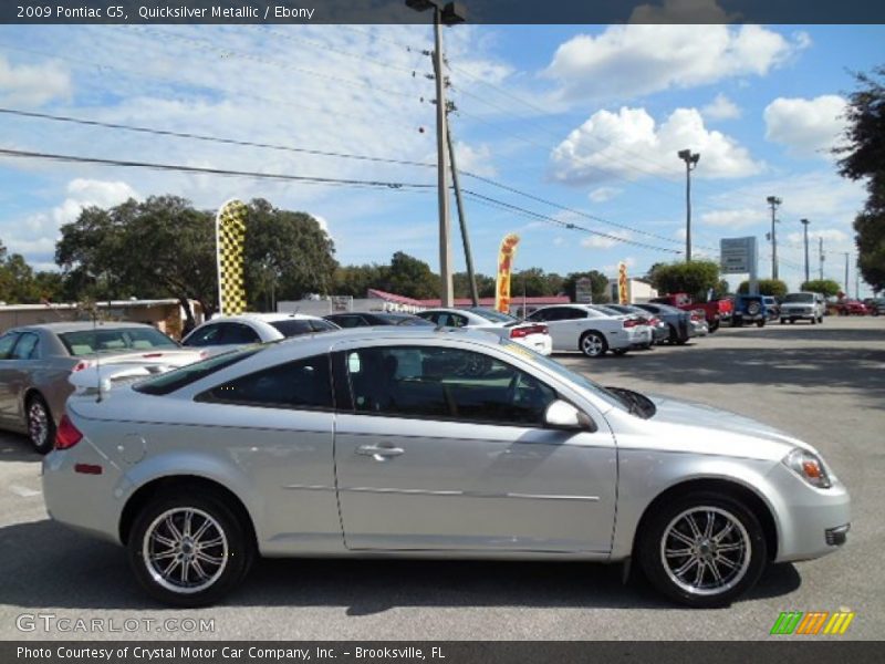 Quicksilver Metallic / Ebony 2009 Pontiac G5