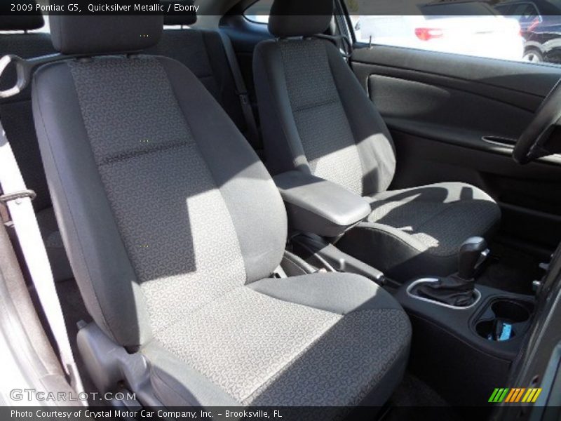 Quicksilver Metallic / Ebony 2009 Pontiac G5