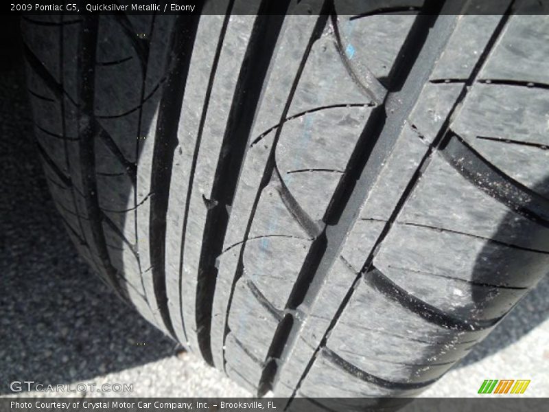 Quicksilver Metallic / Ebony 2009 Pontiac G5
